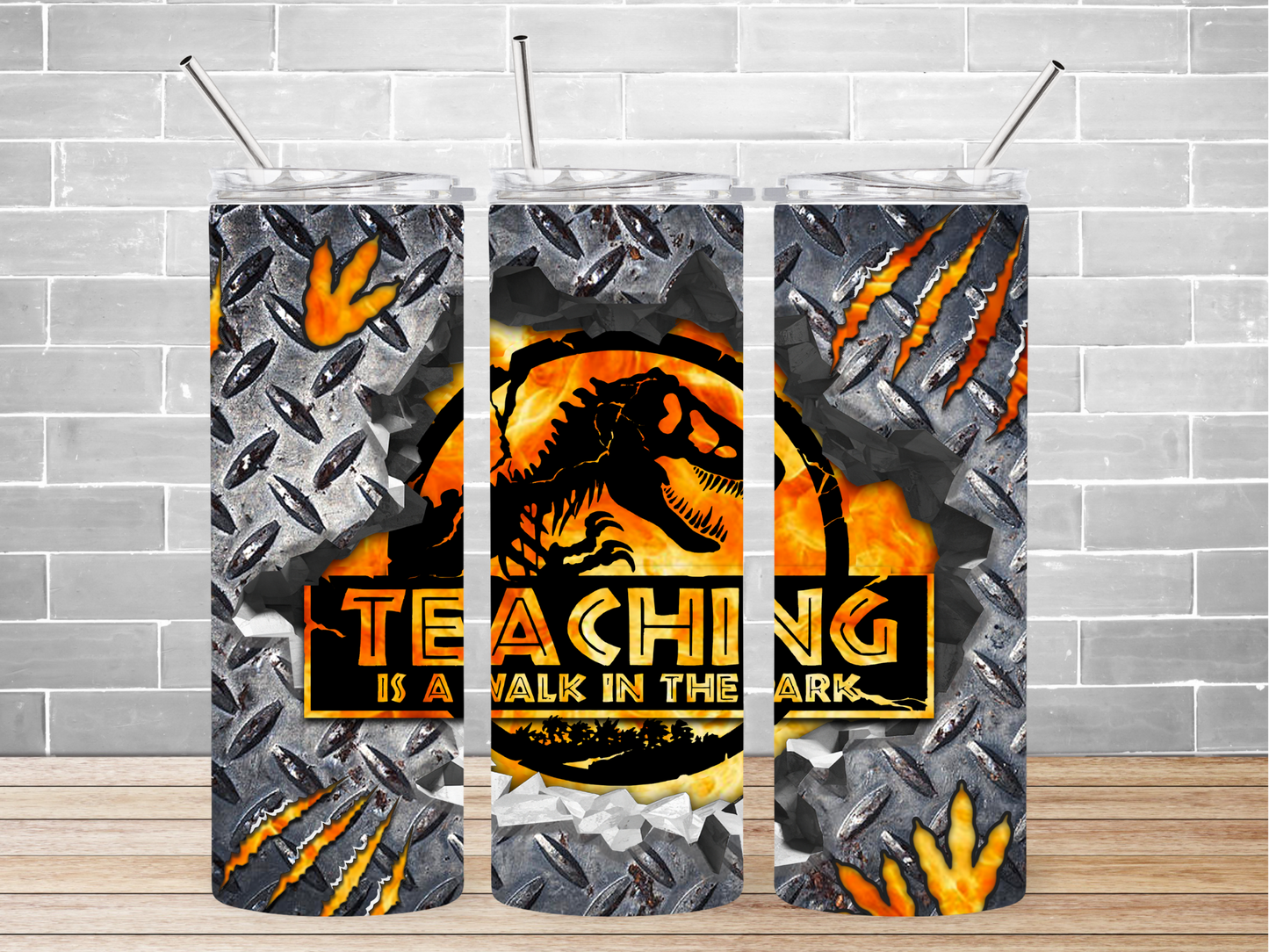 20 oz. Teaching Is A Walk In The Park Tumbler