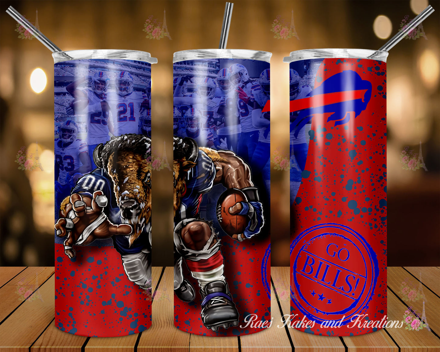 20 oz. Sport Team Theme Tumbler