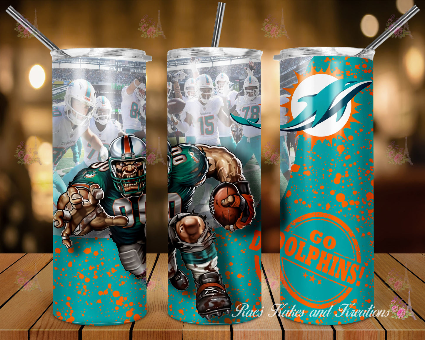 20 oz. Sport Team Theme Tumbler