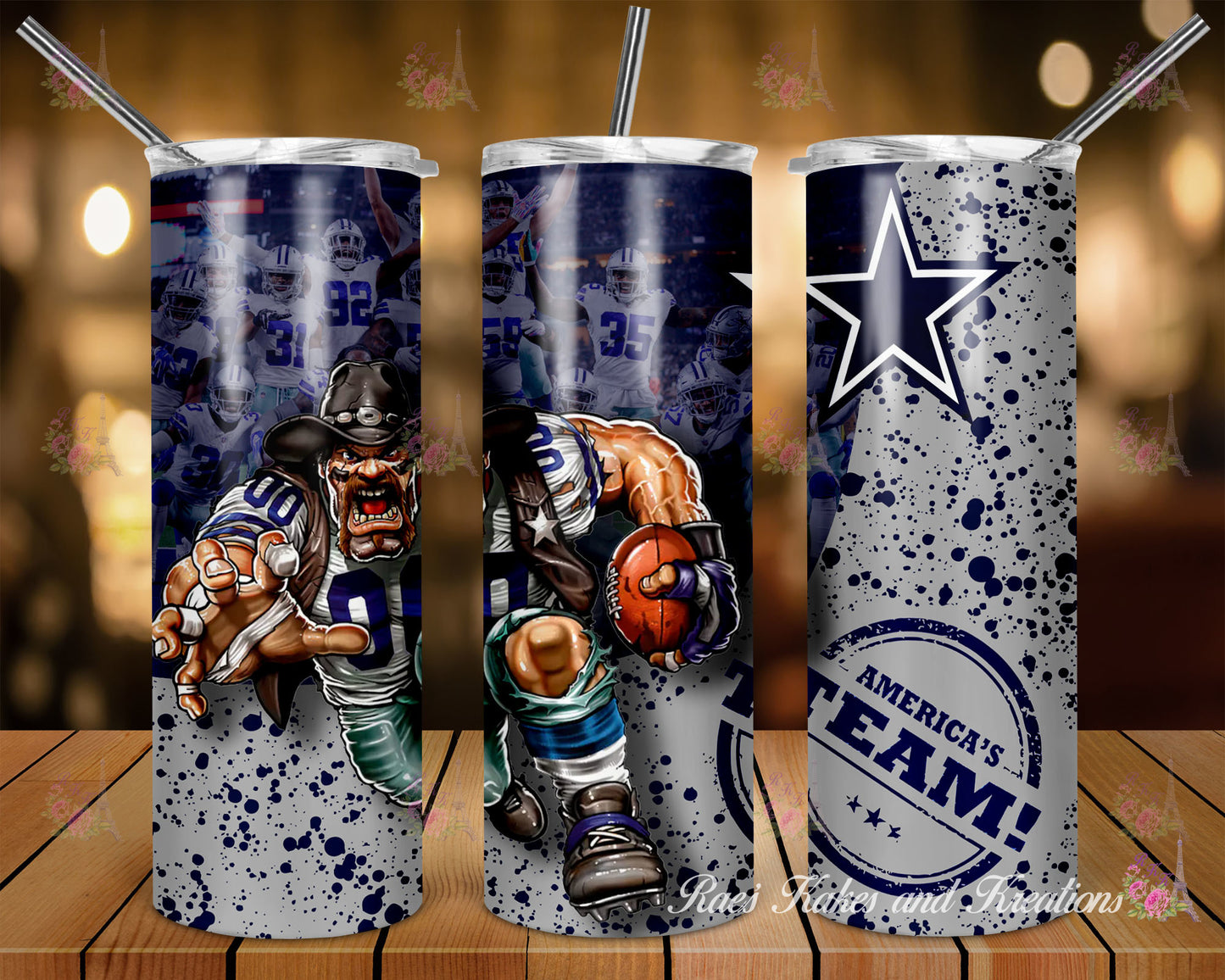 20 oz. Sport Team Theme Tumbler