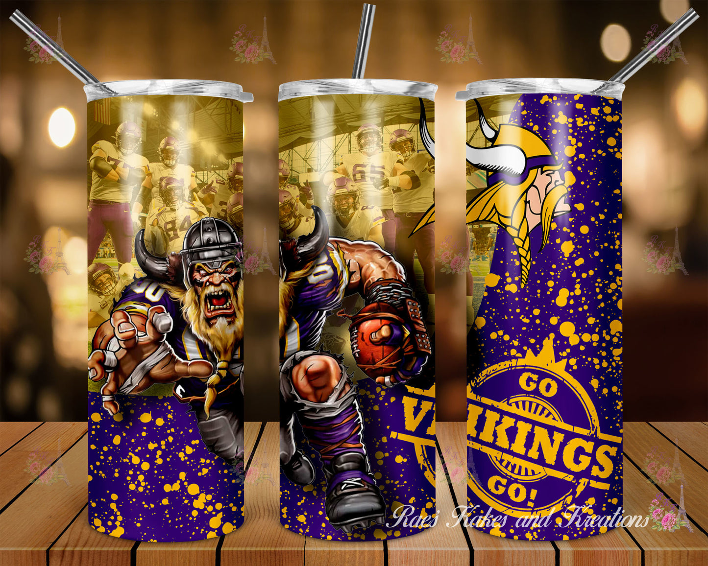 20 oz. Sport Team Theme Tumbler