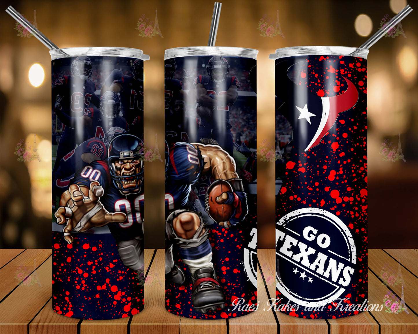 20 oz. Sport Team Theme Tumbler