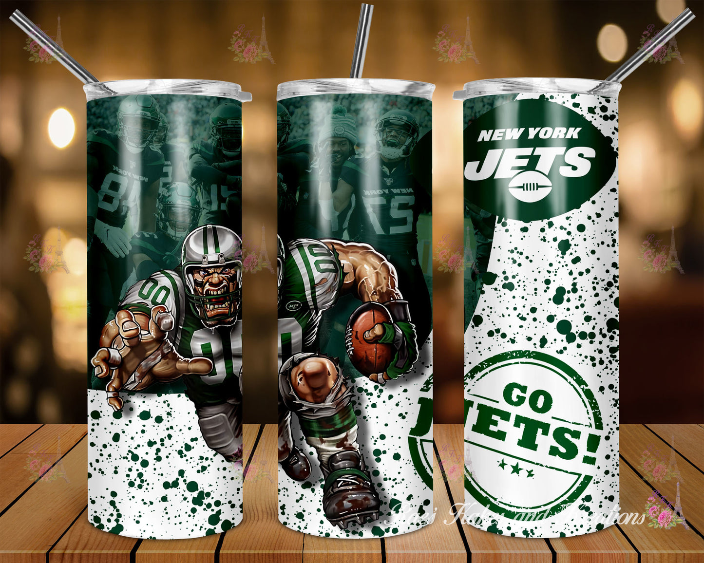 20 oz. Sport Team Theme Tumbler