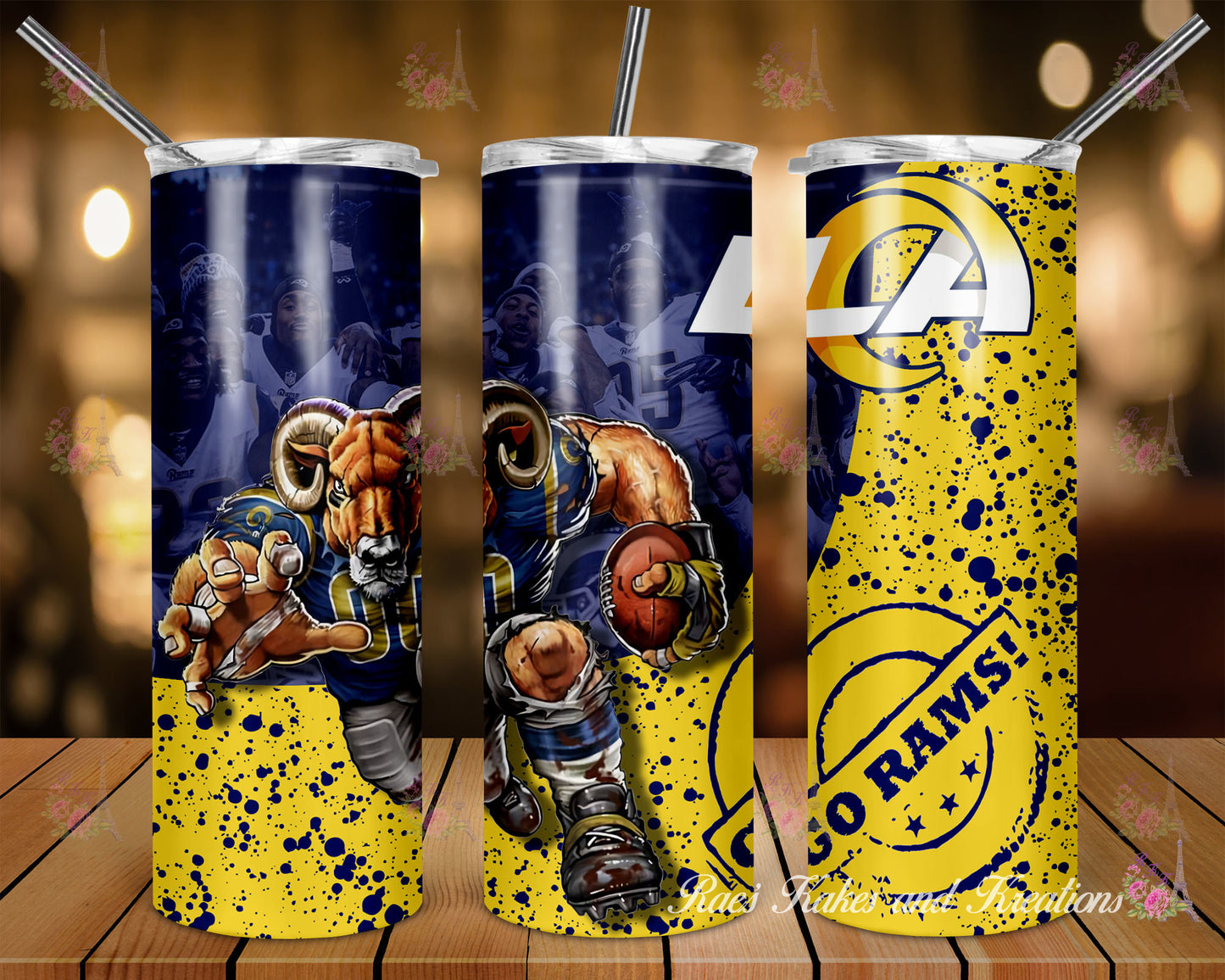 20 oz. Sport Team Theme Tumbler