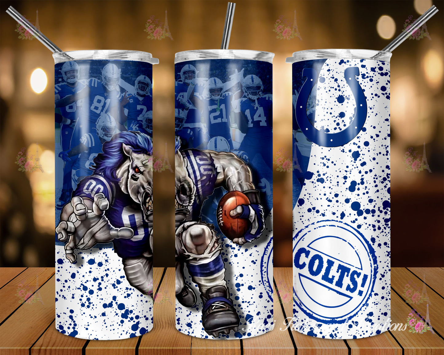20 oz. Sport Team Theme Tumbler
