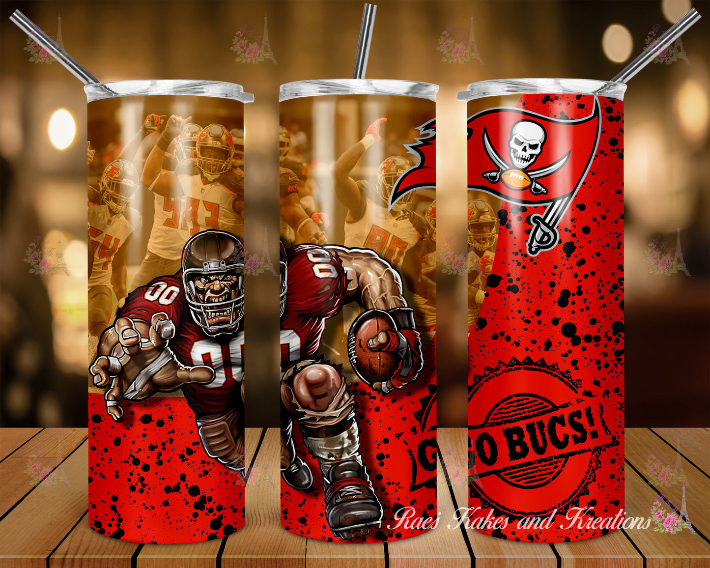 20 oz. Sport Team Theme Tumbler
