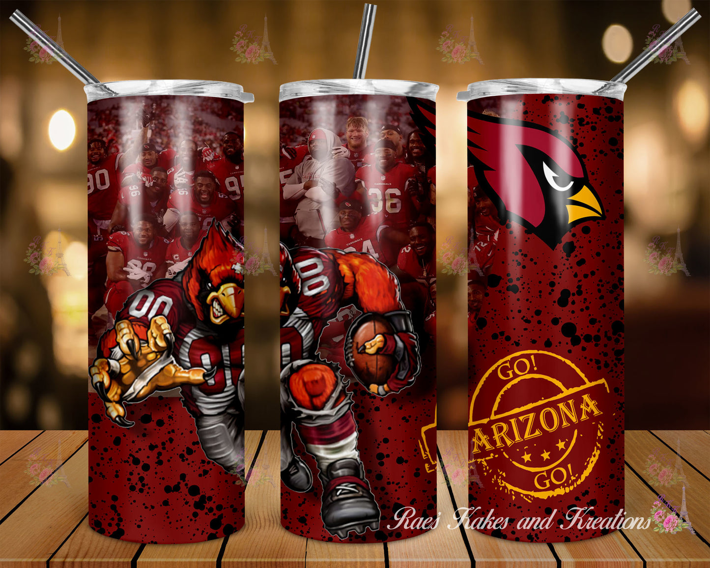 20 oz. Sport Team Theme Tumbler
