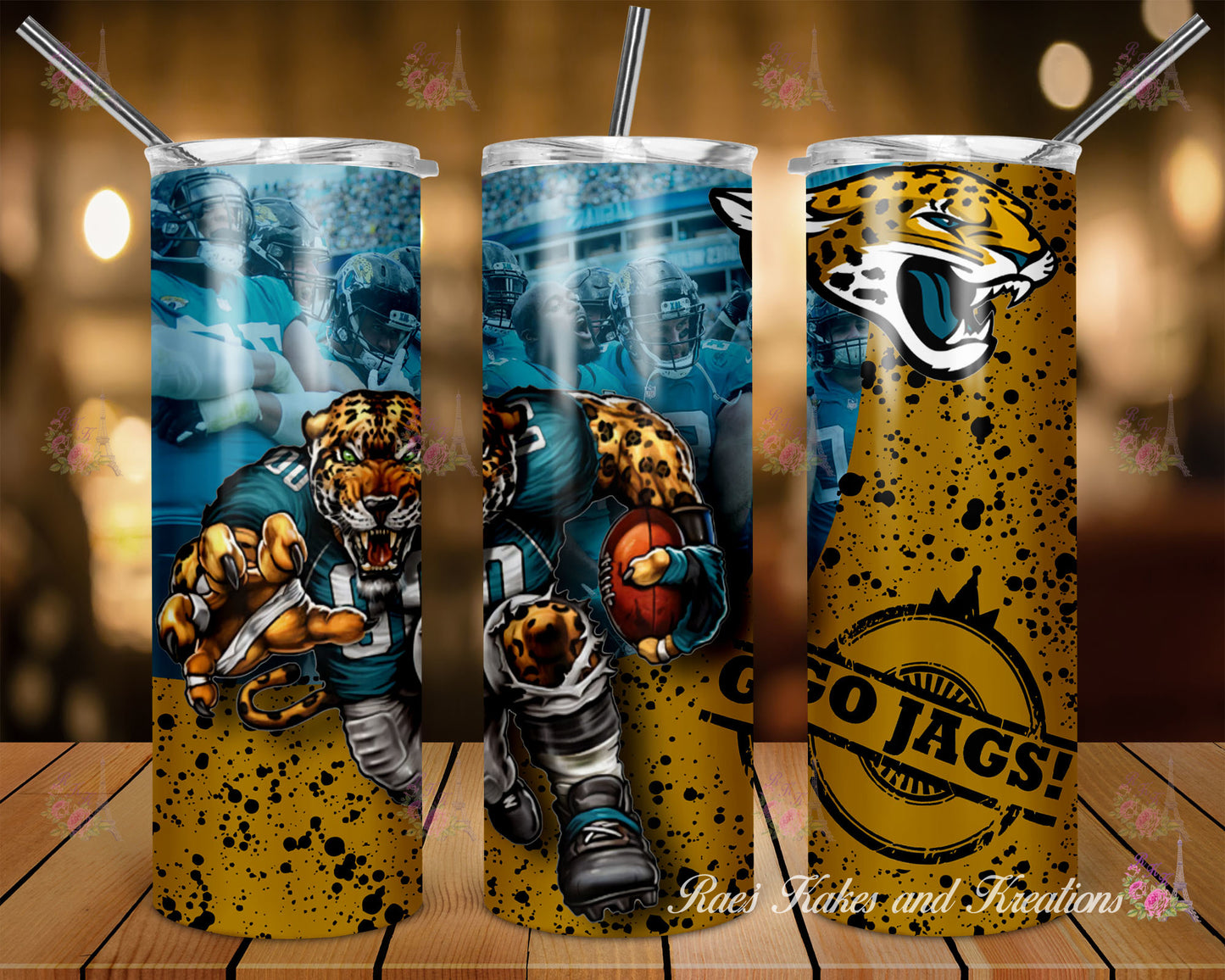 20 oz. Sport Team Theme Tumbler