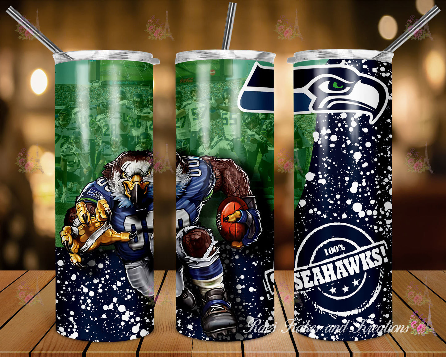 20 oz. Sport Team Theme Tumbler