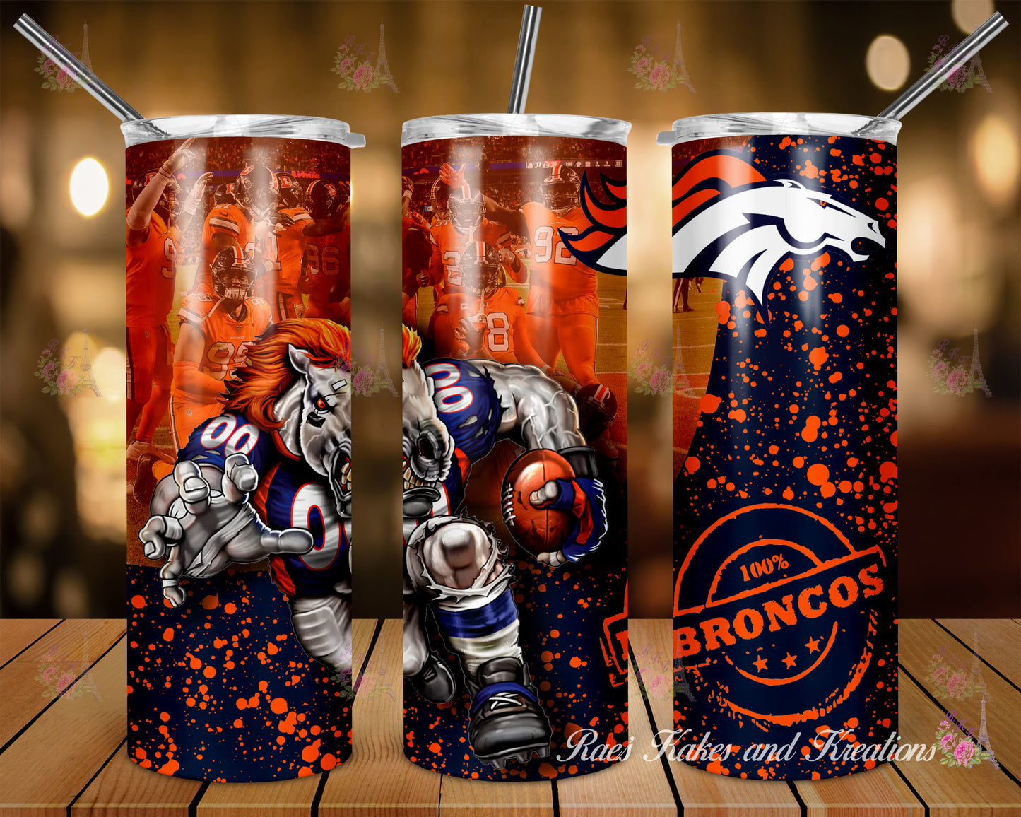 20 oz. Sport Team Theme Tumbler