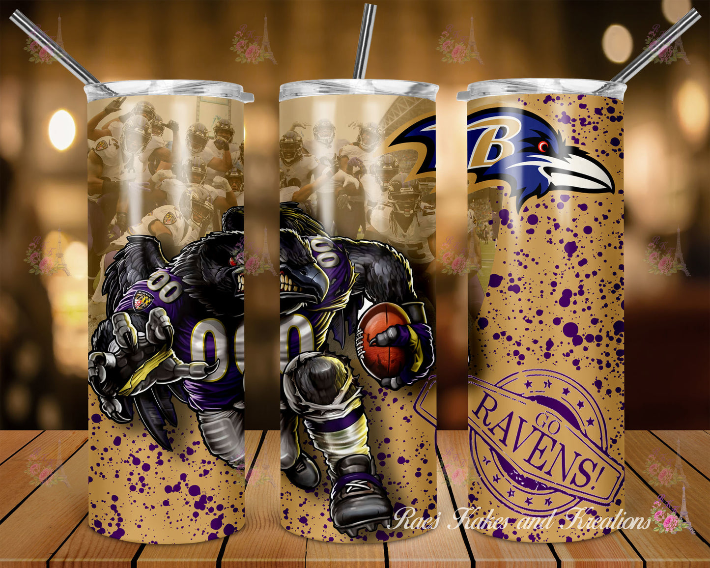 20 oz. Sport Team Theme Tumbler