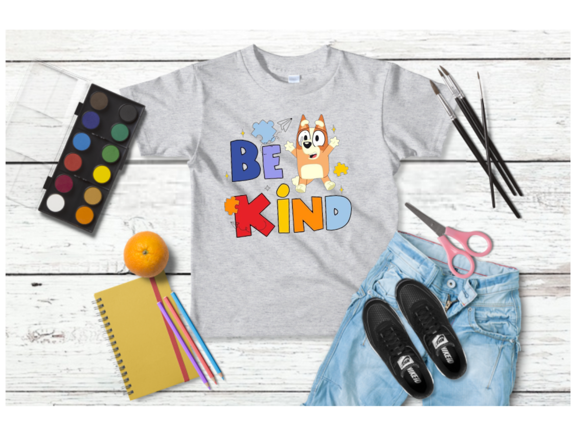 Bluey Autism Awareness Tee