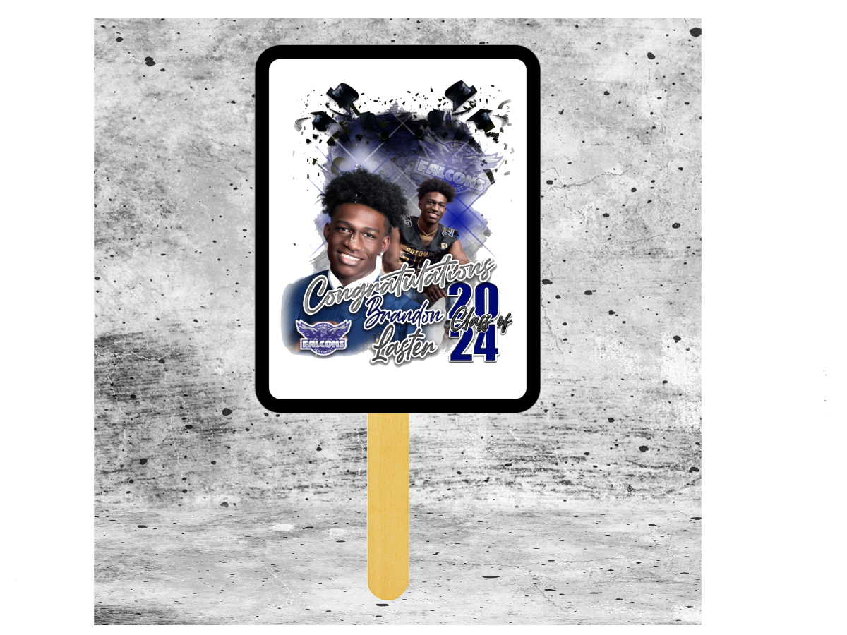 Graduation Fan 2024 Highschool, College, Elementary