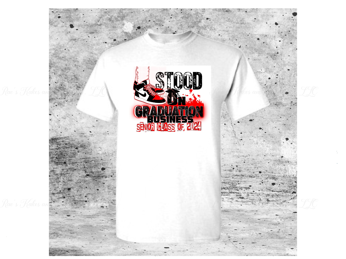 Stood on Graduation Business 2024 T-Shirt
