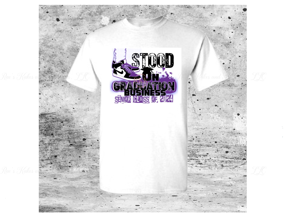 Stood on Graduation Business 2024 T-Shirt