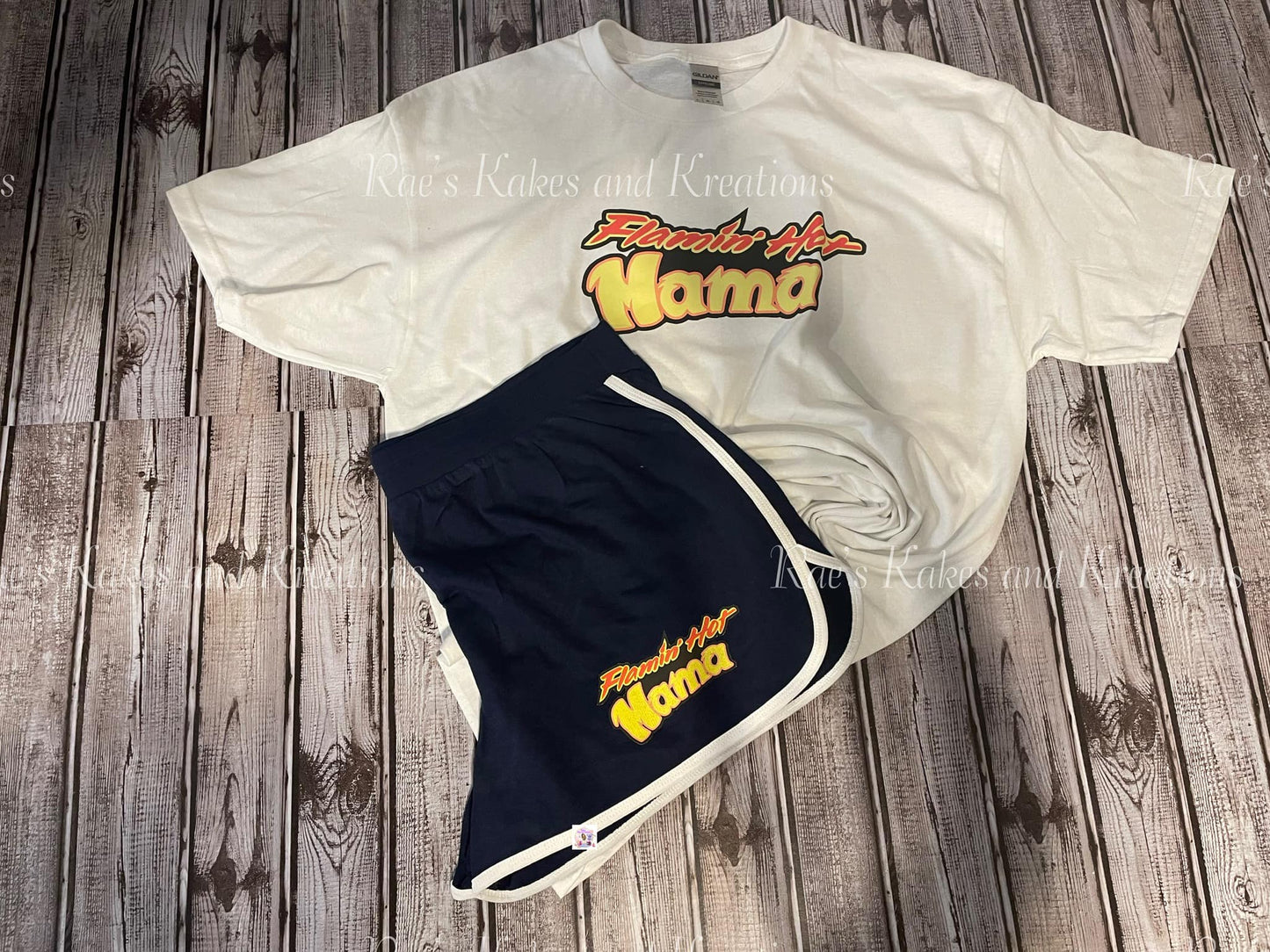 Flamming Hot Momma Short Set