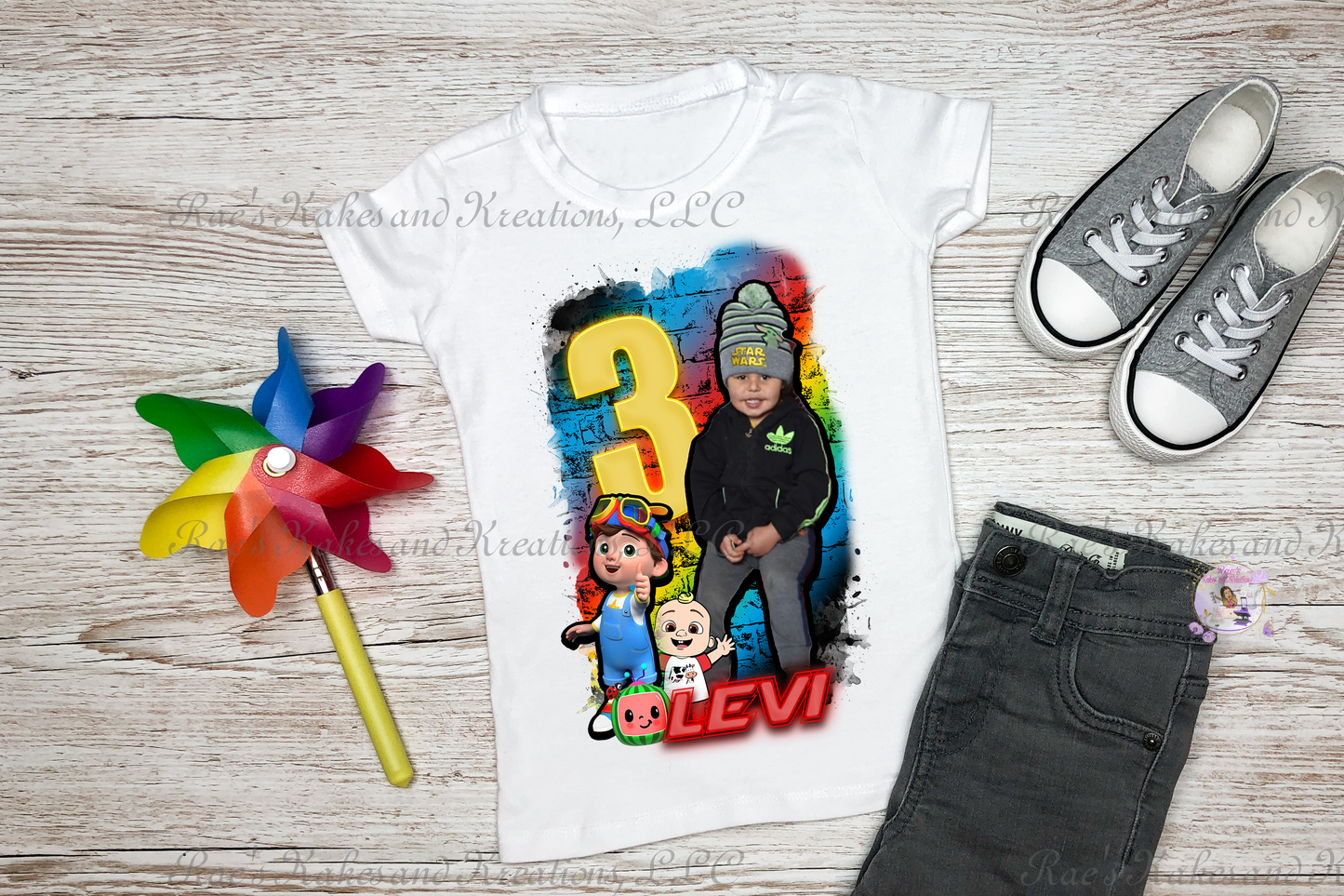 Custom Kids Birthday T-Shirt