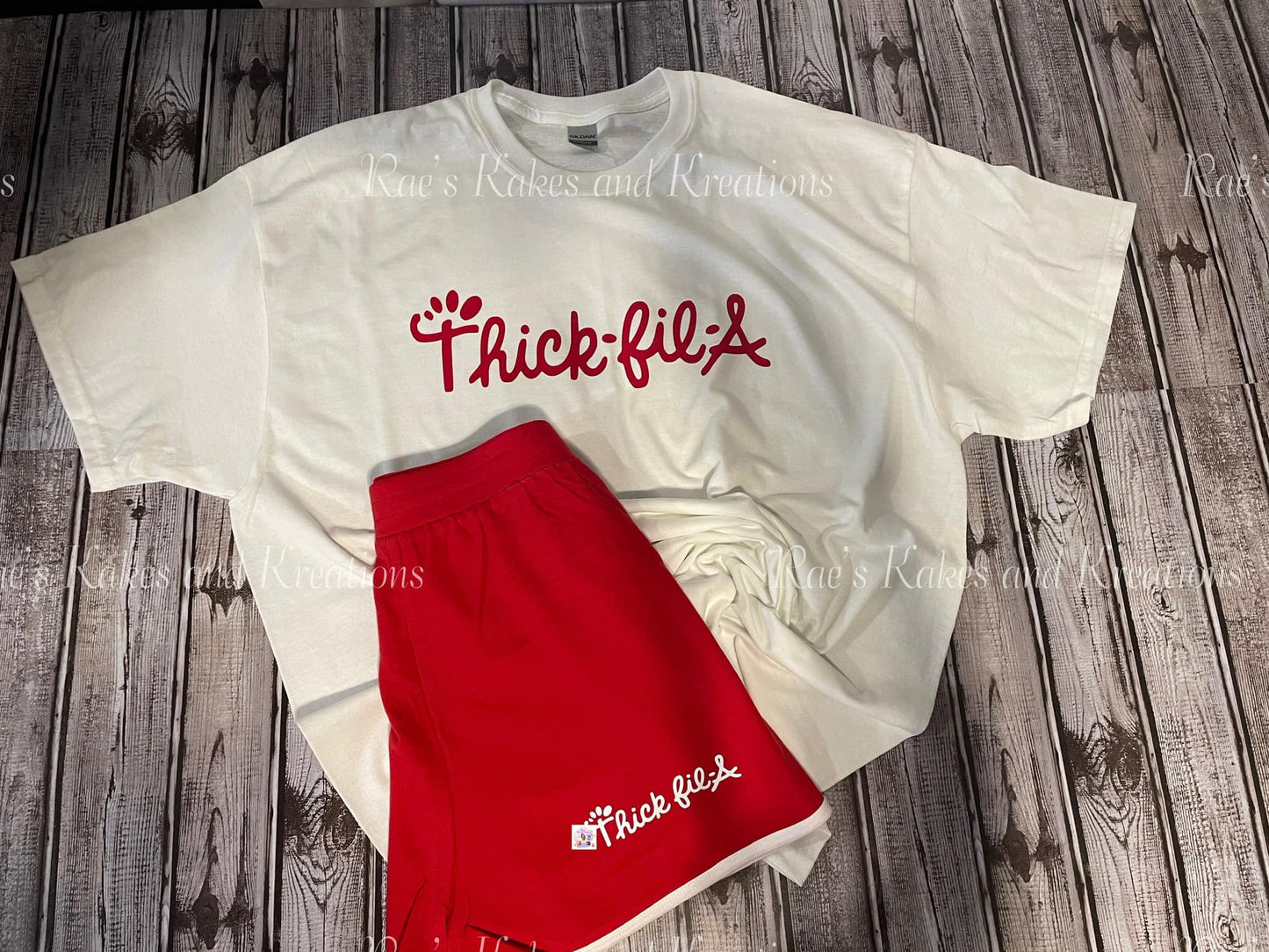 Thick Fil A Short Set