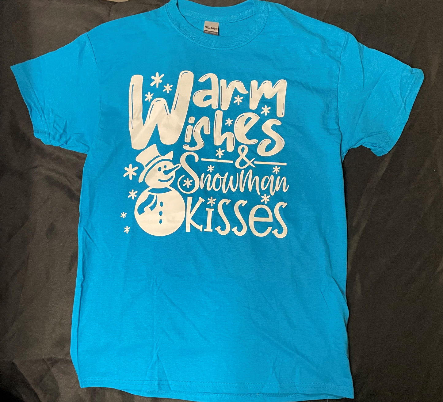 Warm Wishes And Snowman Kisses T- Shirts