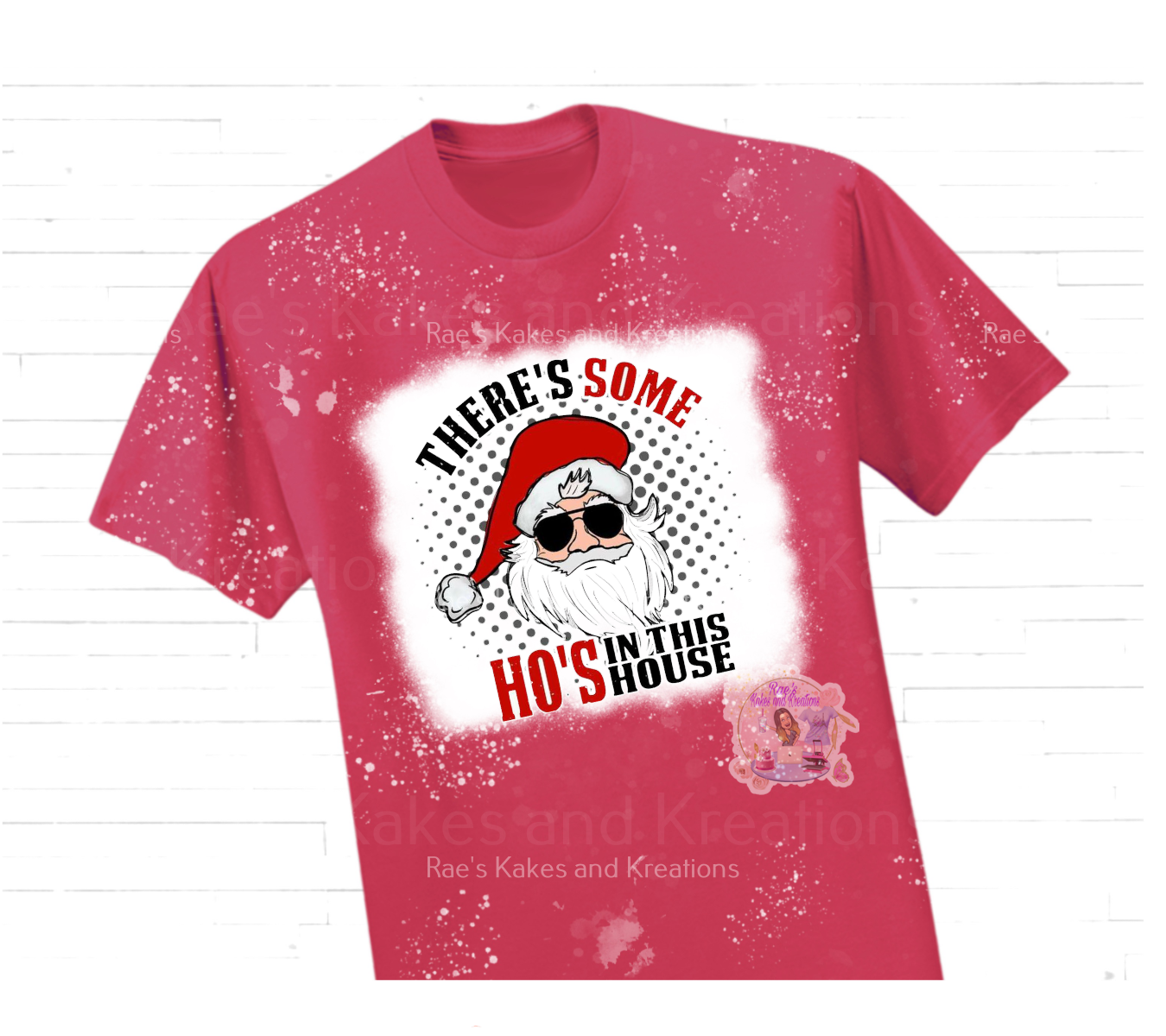 There's some HO's In This House Santa T-Shirt
