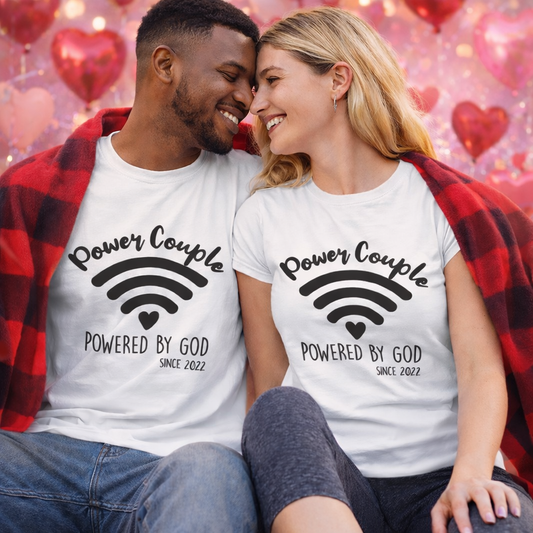 Power Couple, Valentine Theme T-shirt