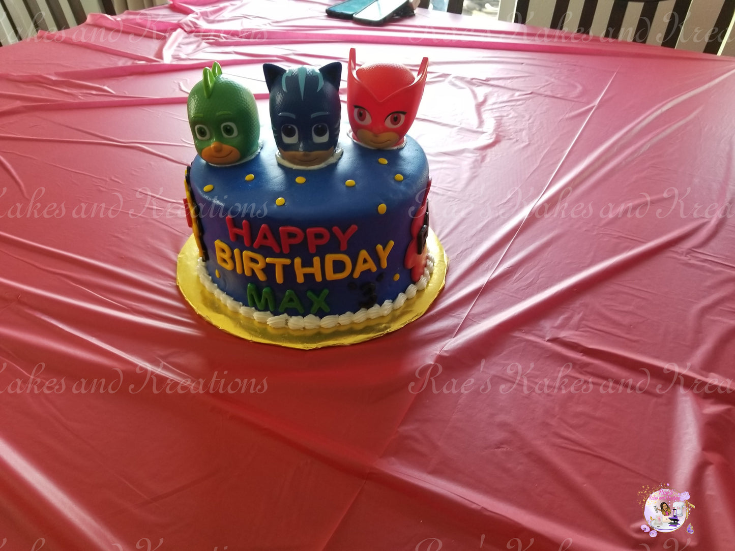 Character Theme Round Cakes