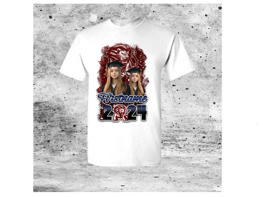 2024 Grad T- Shirt with Mascot