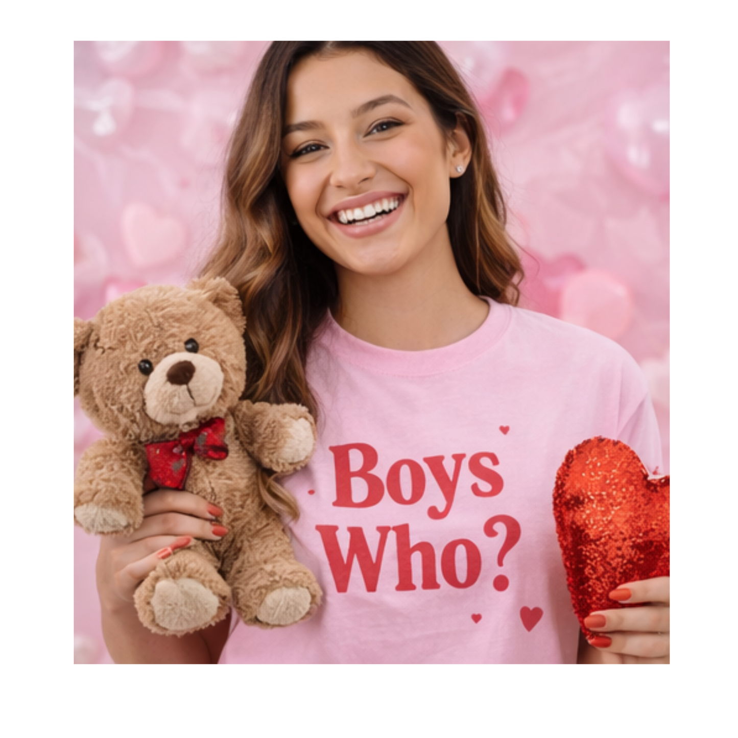 Boys Who? Valentines T-Shirt