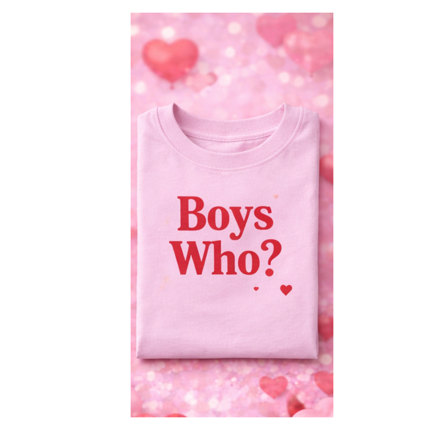 Boys Who? Valentines T-Shirt