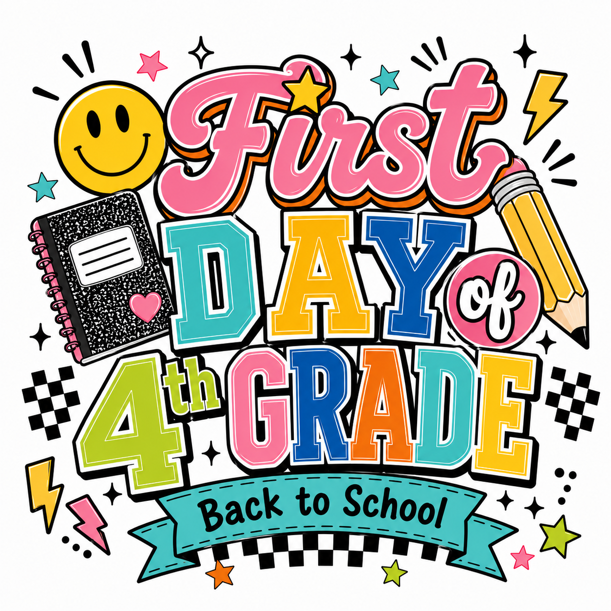 Back to School First Day T-Shirts (Pre-K – High School)