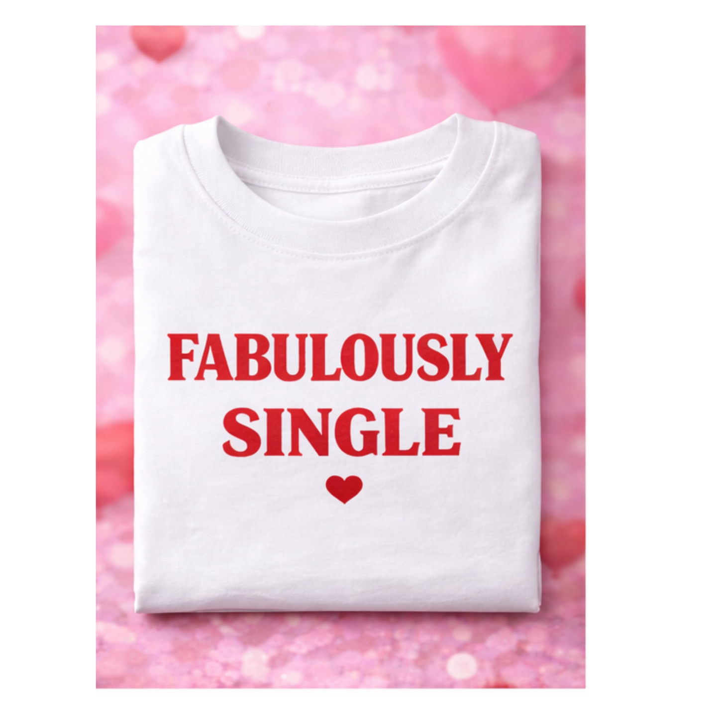 Fabulously Single, Valentines T-shirt