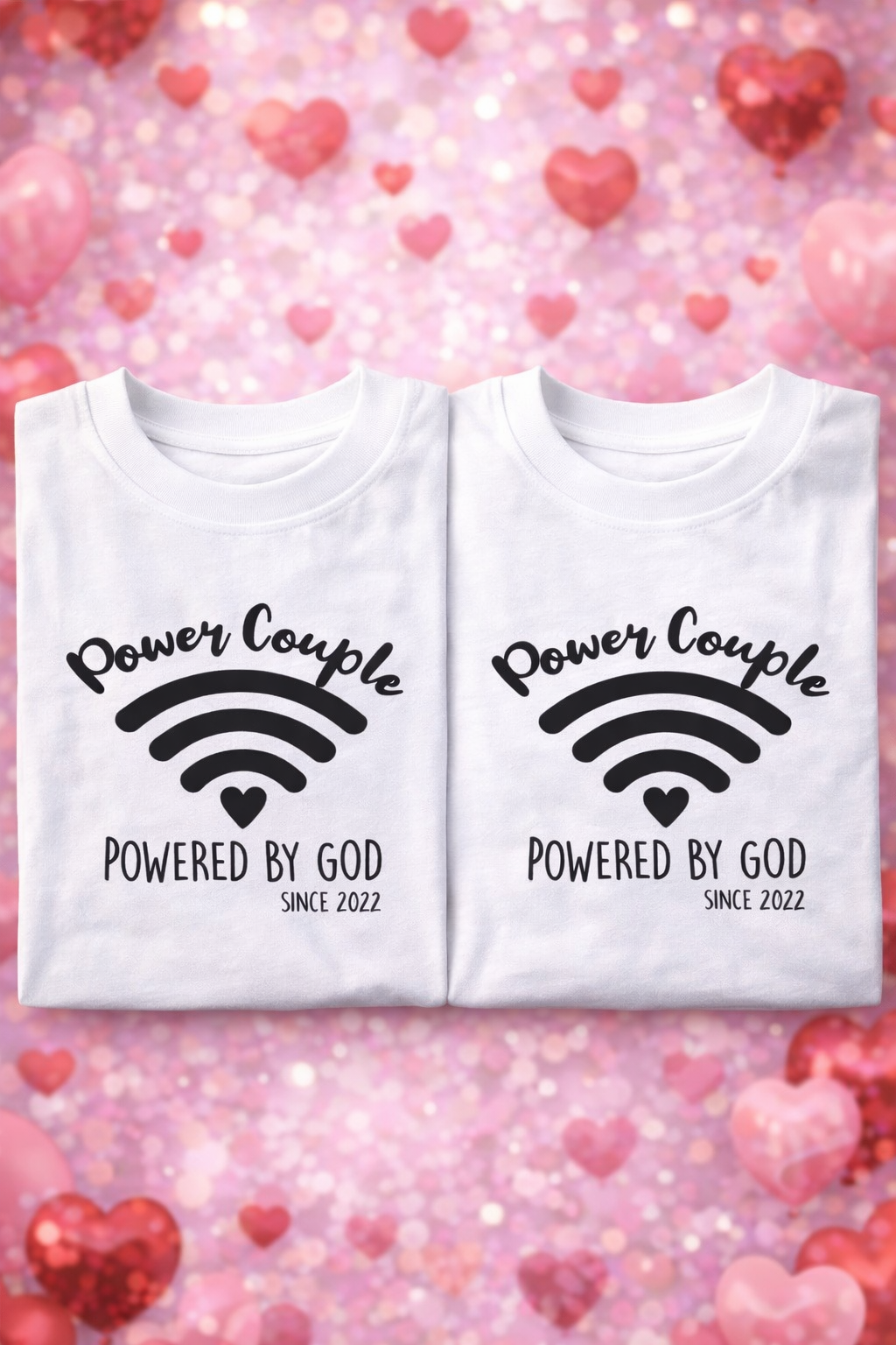 Power Couple, Valentine Theme T-shirt