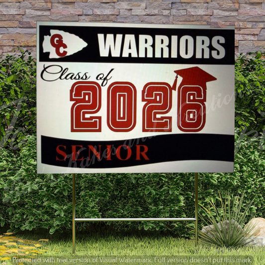 Graduation Yard Sign 2026