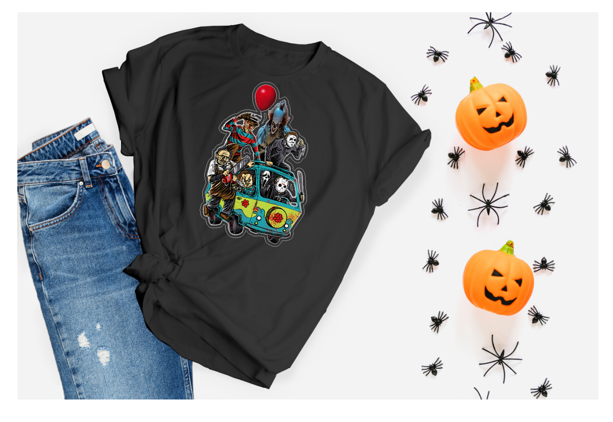 Jack Skeleton and Sally Halloween T-Shirt (Copy)