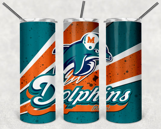 20 oz. Miami Dolphins Tumbler